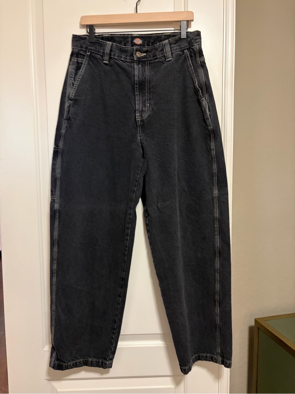 NWOT 🖤🛹Dickies Black Relaxed baggy Straight-Leg Jeans🛹🖤